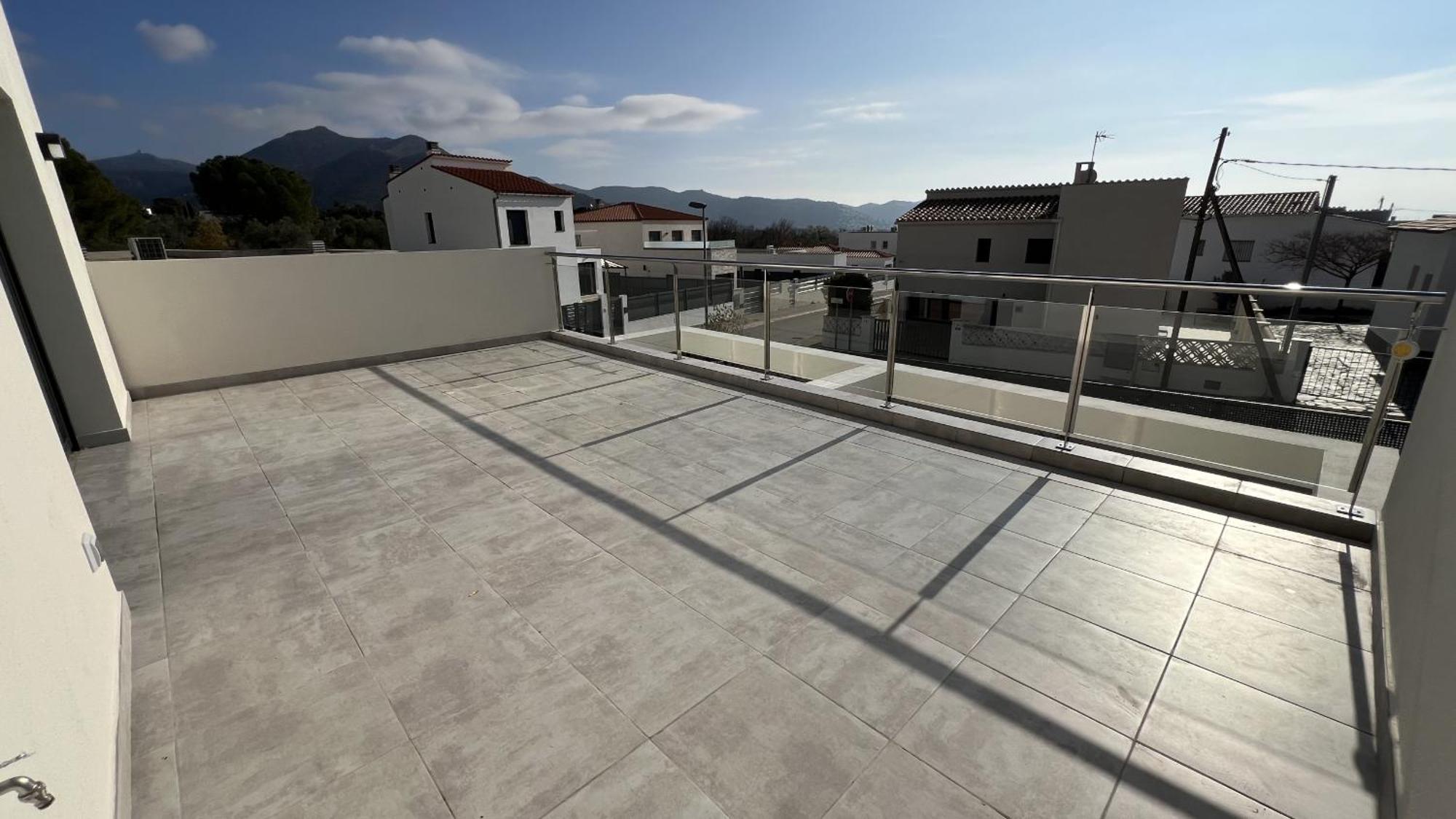Casa Moderna Roses Con Piscina Y Jardin Mas Bosca, Roses Villa Palau Saverdera Dış mekan fotoğraf