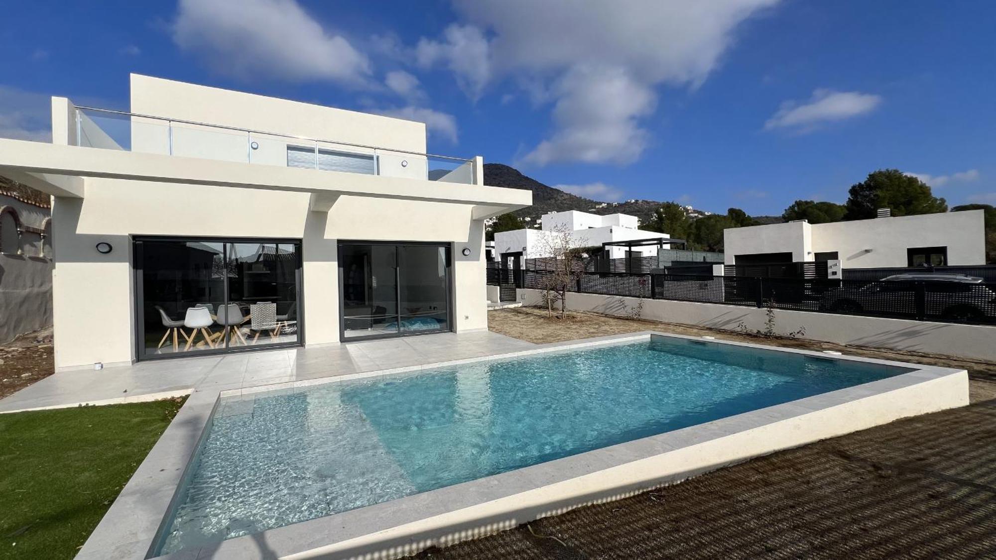 Casa Moderna Roses Con Piscina Y Jardin Mas Bosca, Roses Villa Palau Saverdera Dış mekan fotoğraf