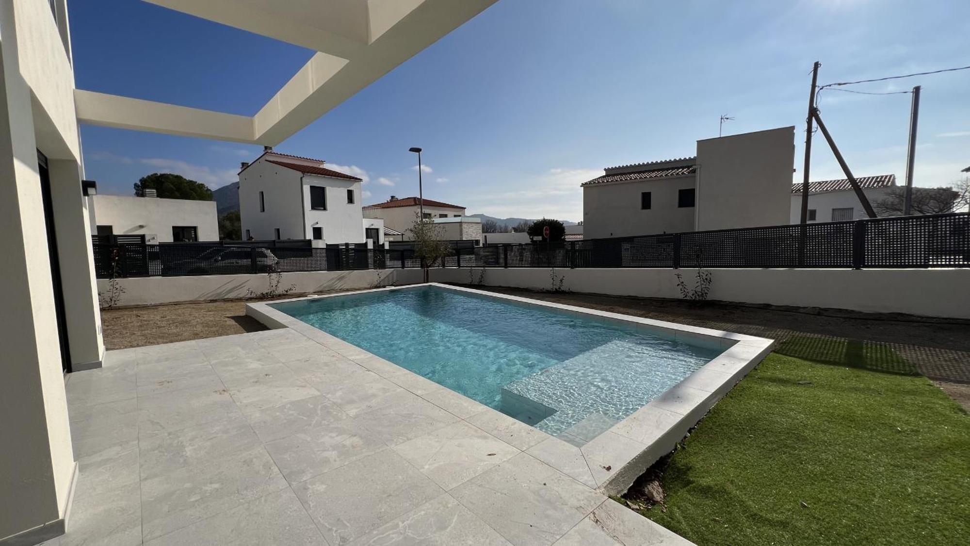 Casa Moderna Roses Con Piscina Y Jardin Mas Bosca, Roses Villa Palau Saverdera Dış mekan fotoğraf